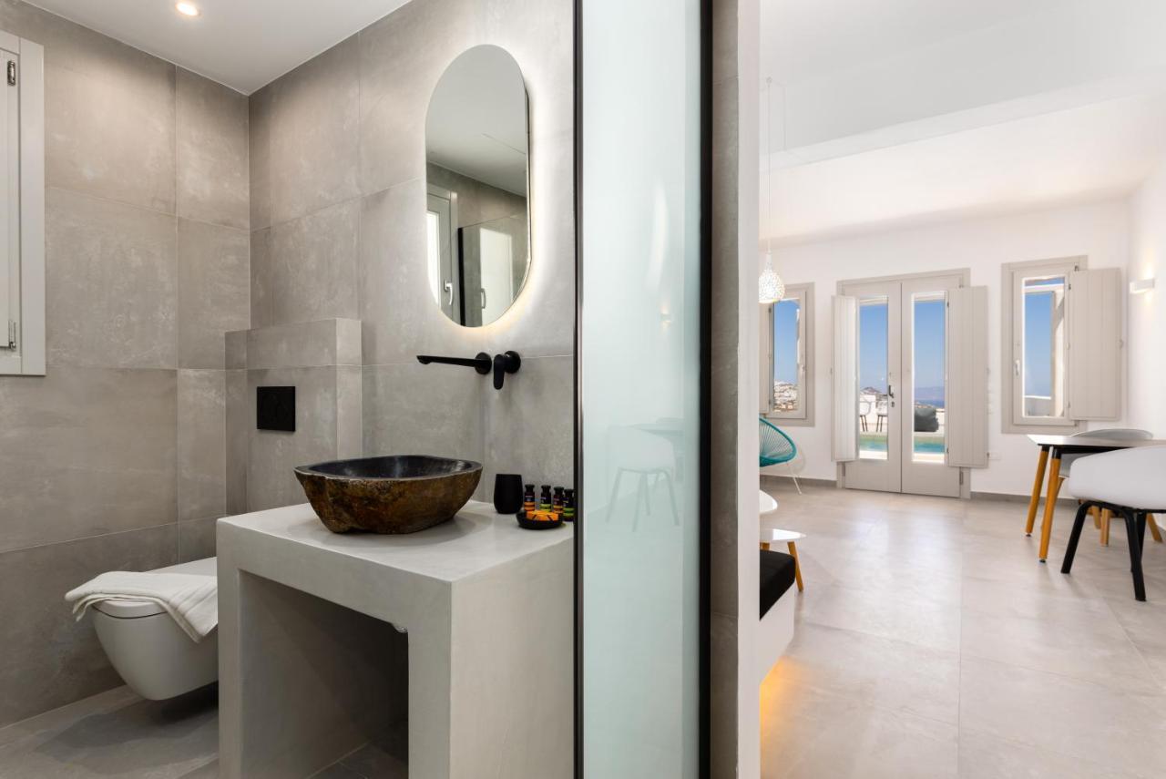 Serapias Suites Éxo Goniá Esterno foto